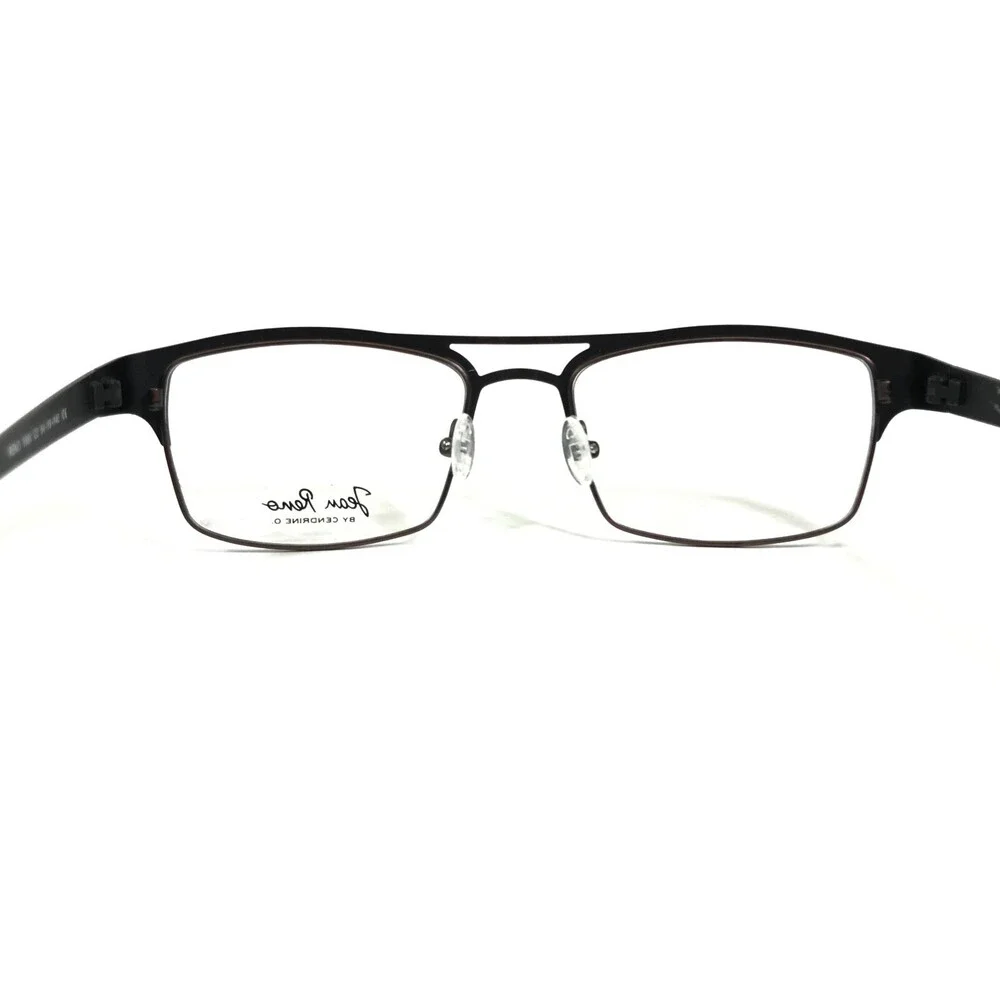 Jean Reno Eyeglasses Frames 1568 C2 Brown Tortoise Square Full Rim 54-19-140